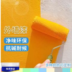 外墙漆水泥墙面防水防晒乳胶漆户室外涂料自刷家用毛胚房墙面油漆