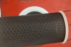 小米空气净化器滤芯，可以适配小米的机型。 外观有轻微使用痕迹